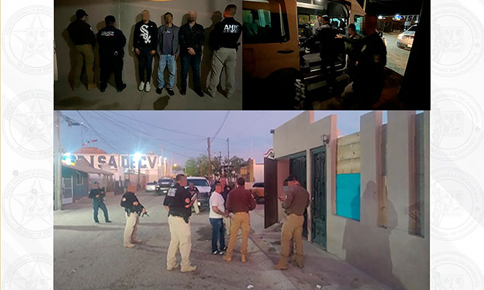 Rescatan autoridades a tres migrantes brasileños en San Luis Río Colorado