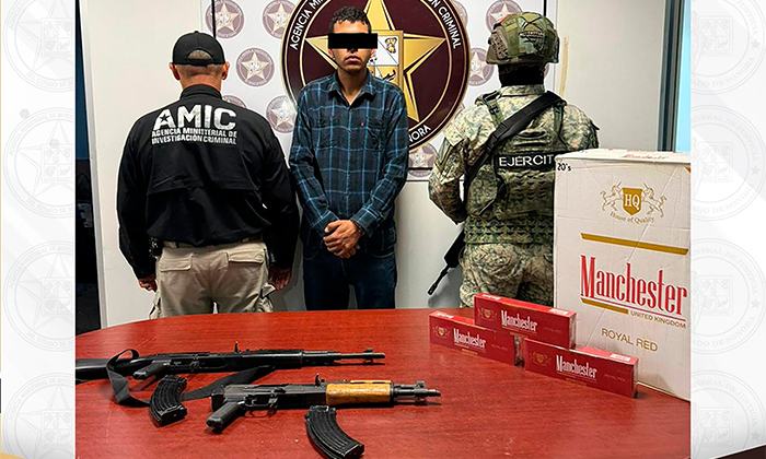 Capturan a sujeto por intento de homicidio en cateo en Ciudad Obregón