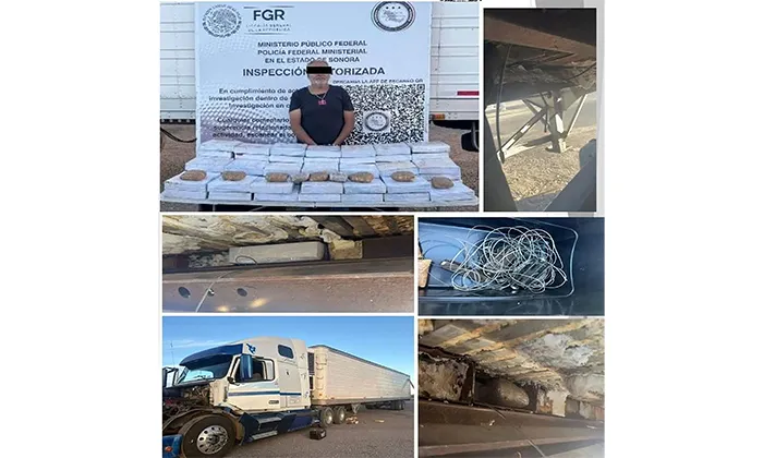 Aseguran 100 kilos de metanfetamina