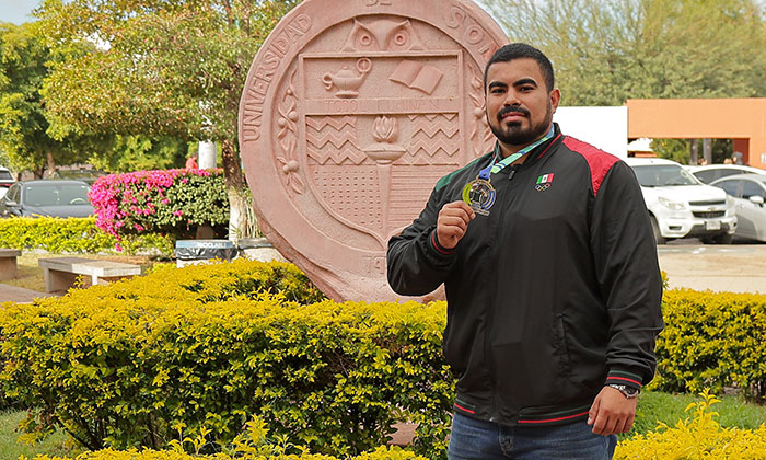 De Sonora el mejor lanzador de martillo en México; Es estudiante de la Unison