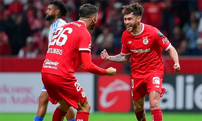 Toluca golea a San Diego 4-0