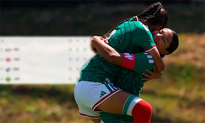 Golea Sub 17 femenil a Panamá por 6-1; Se mantiene de líder