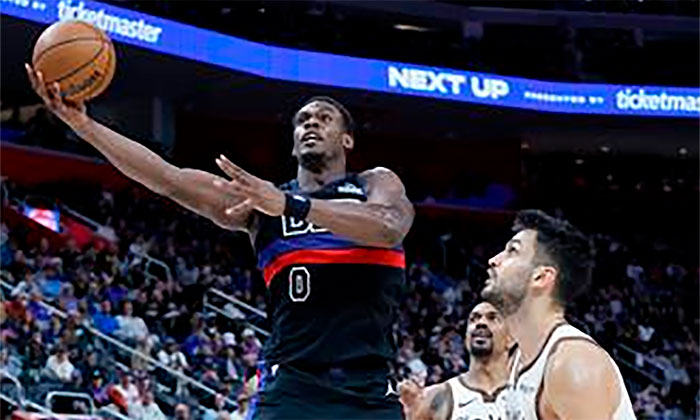 Pistones derrota a Warriors por 115 a 101