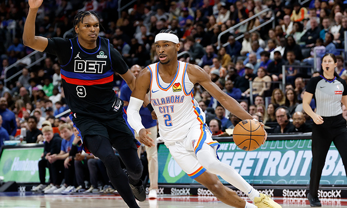 Thunder derrota por 114 a 110 a Pistones en tiempo extra