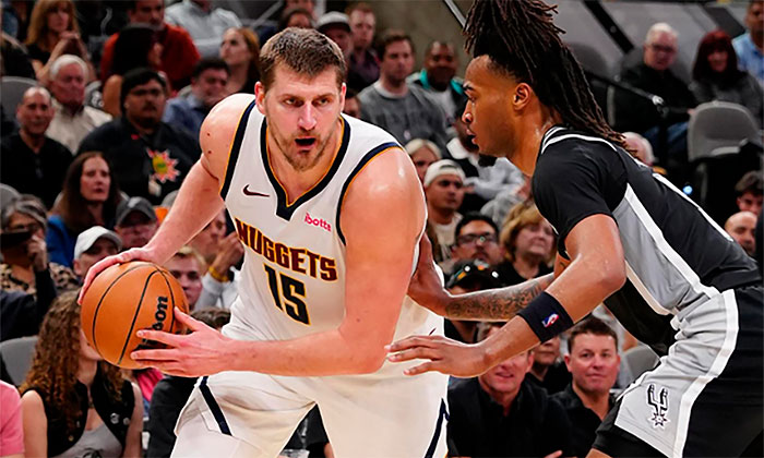 Nuggets remonta y vence a Spurs en casa cortan racha de cinco triunfos