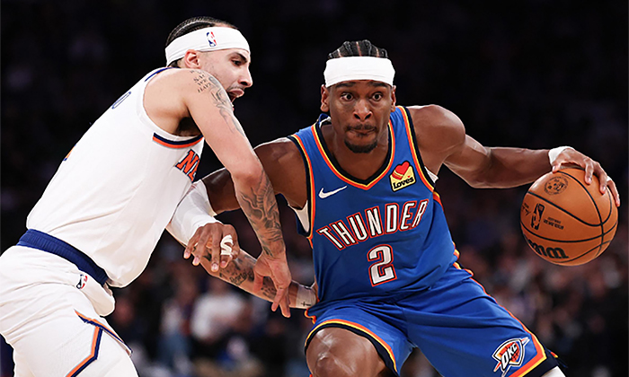 Derrota Thunder por mínimo a Knicks