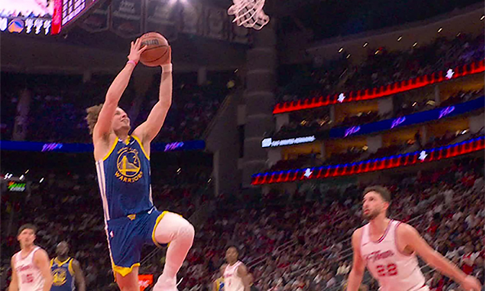 Warriors aguantan y se imponen a Rockets con anotación de último minuto