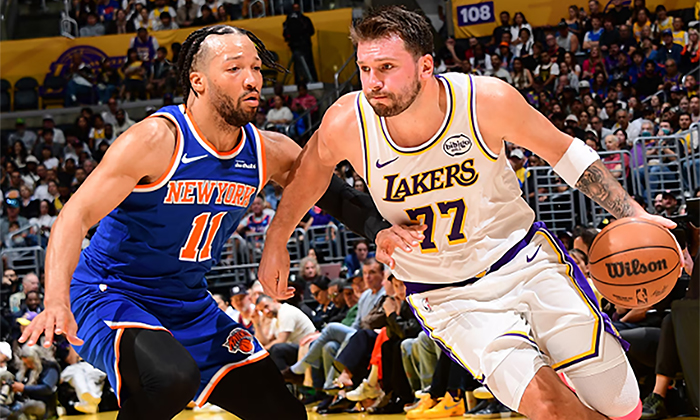 Lakers se impone ante los Knicks de Nueva York