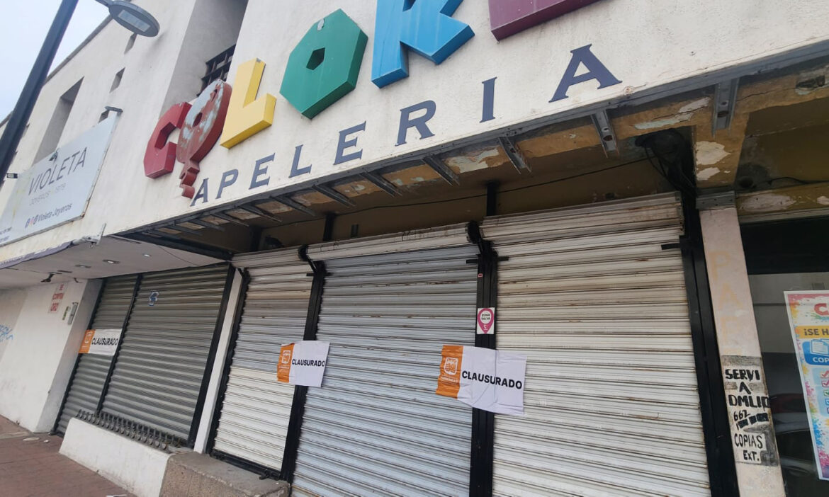 Preocupa cierre de negocios por bajas ventas en el Centro de Hermosillo