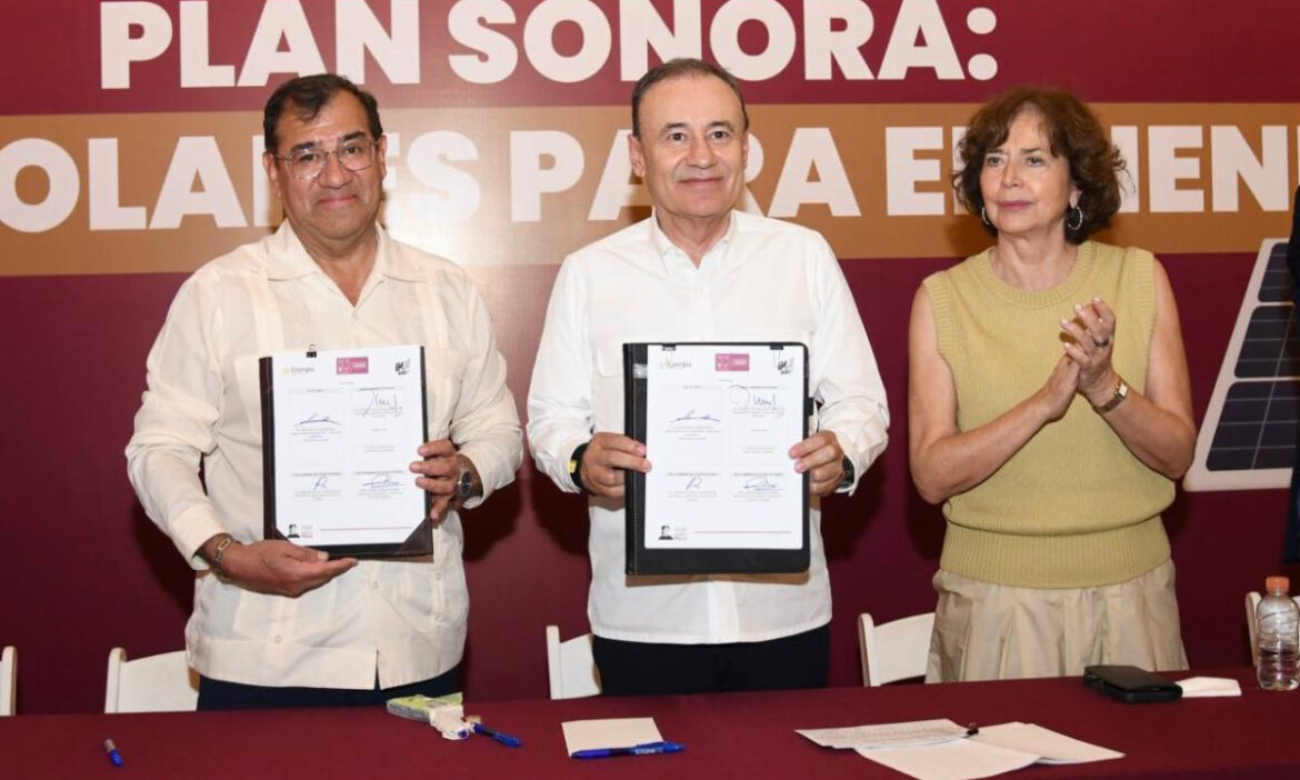 El gobernador Alfonso Durazo con respaldo de la presidenta Claudia Sheinbaum impulsarán programa Techos Solares para el Bienestar