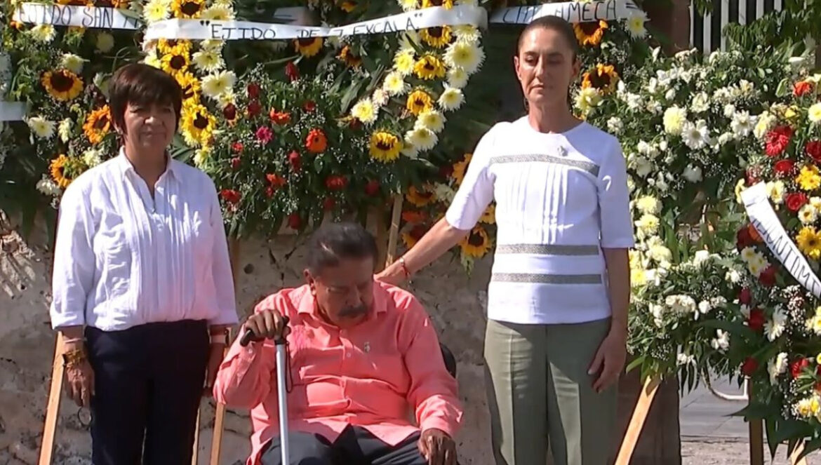 Sheinbaum rinde honores a Emiliano Zapata en aniversario luctuoso