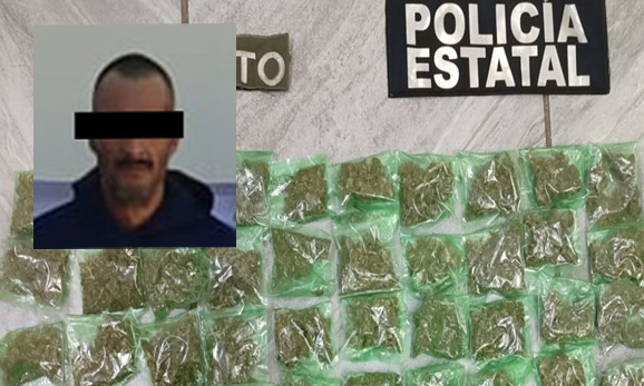 Aseguran droga y cae presunto narcomenudista en Caborca