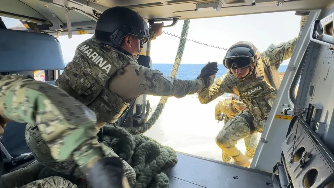Marina refuerza seguridad marítima con entrenamiento