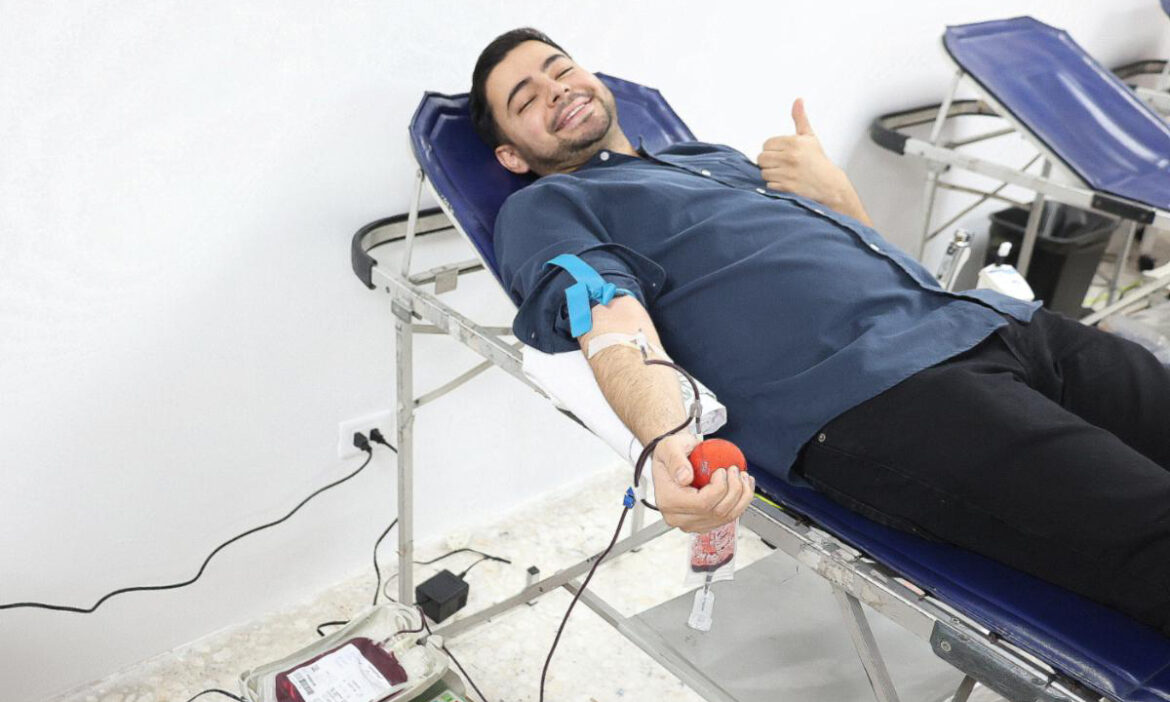 Realizan jornada de donación voluntaria de sangre en el Isssteson