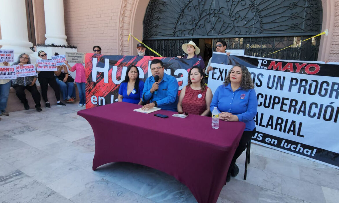 Realiza Staus cierre simbólico de Poder Judicial; exige respeto al derecho de huelga