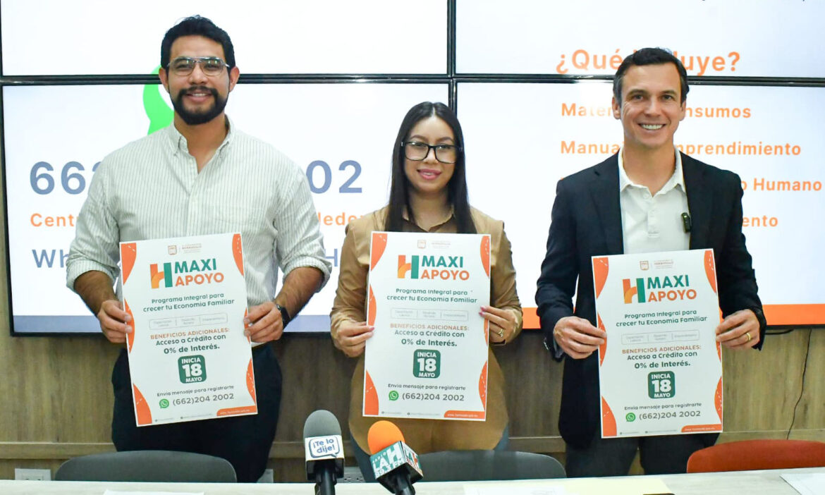 Gobierno de Hermosillo convoca a la décima edición de MaxiApoyo