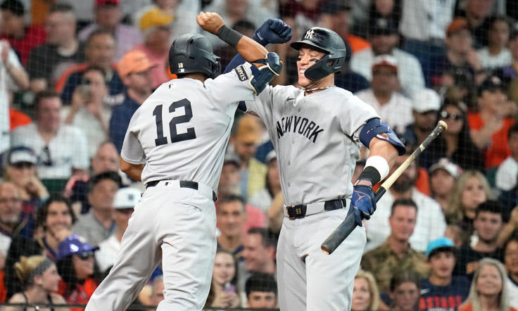 Yanquis vence 8-3 a Astros de Houston; suma ocho triunfos al hilo