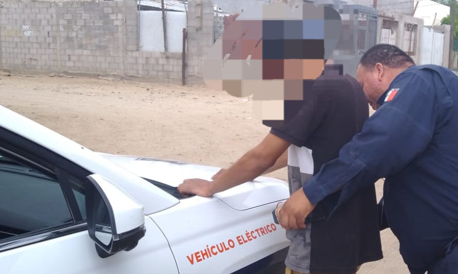 Captura Policía Municipal a objetivo prioritario en la colonia López Portillo