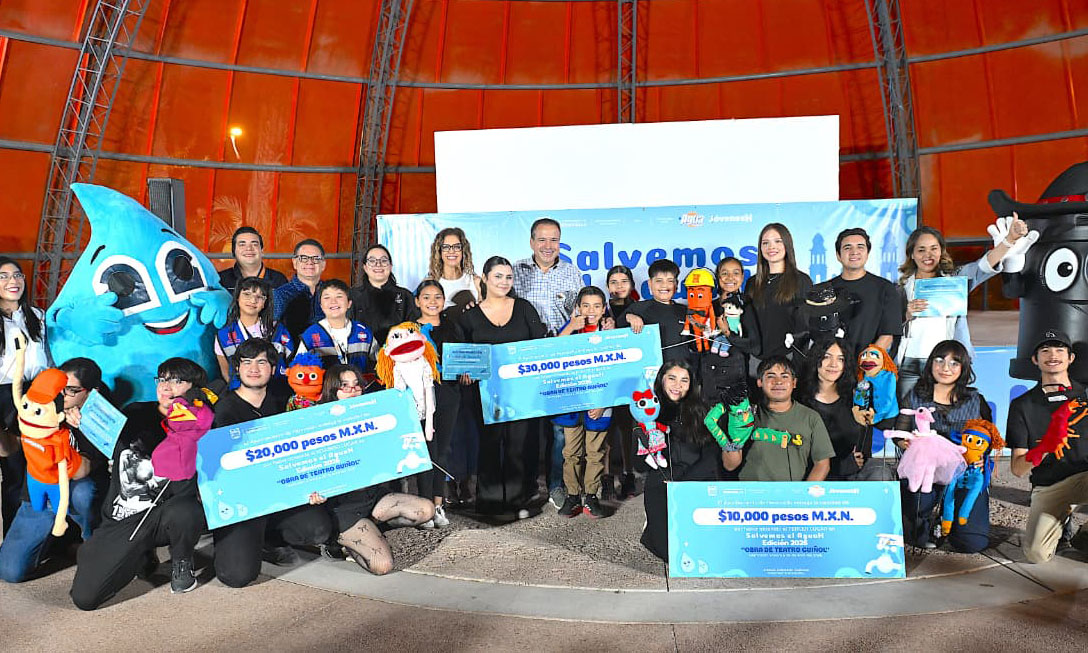 Participantes en concurso Salvemos el AguaH proponen cuidar el agua con creatividad