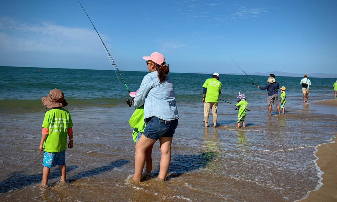Conviven familias en torneo de pesca “El Pescadorcito” en su tercera edición