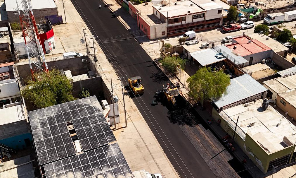 Avanza rehabilitación de vialidades en distintos sectores