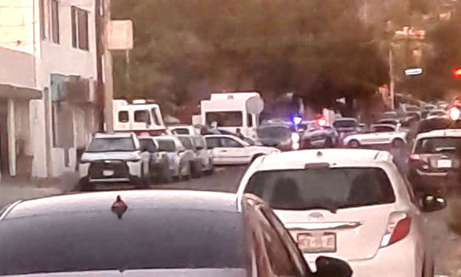 Automovilista pide auxilio por ataque armado en la comandancia Centro