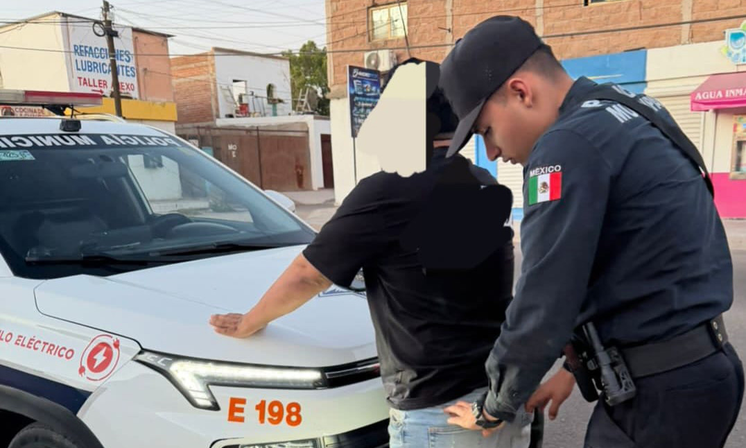 Ponen tras las rejas a violento sujeto en la colonia Los Olivos