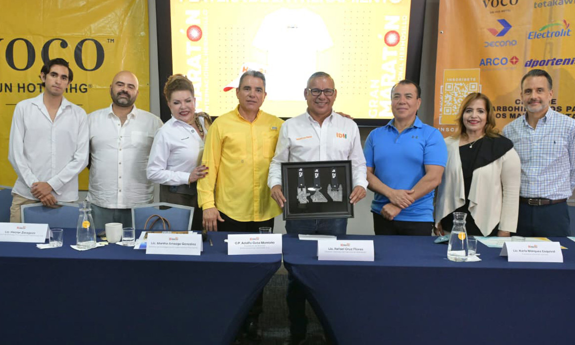 Anuncian décima edición del Maratón Internacional en Hermosillo