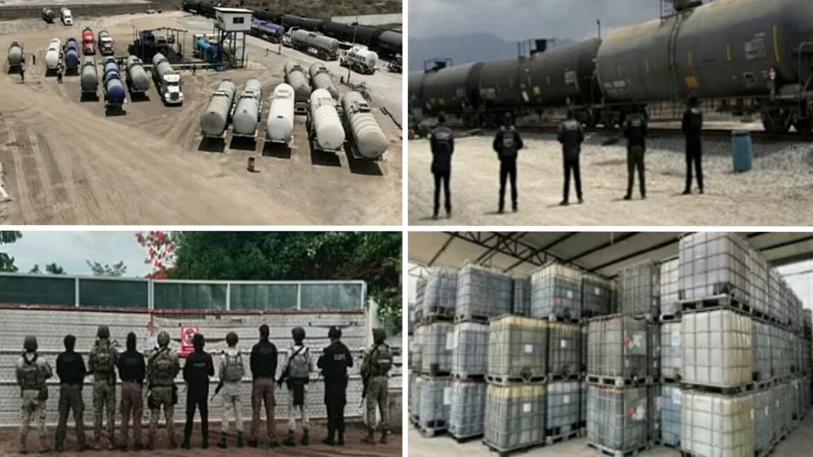 Golpe al crimen: decomisan drogas, combustible ilegal y armas en 12 estados