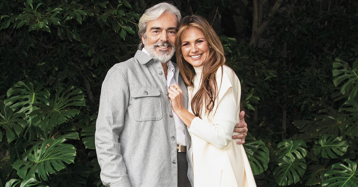 Lorenzo Lazo festeja aniversario con Luz Blanchet