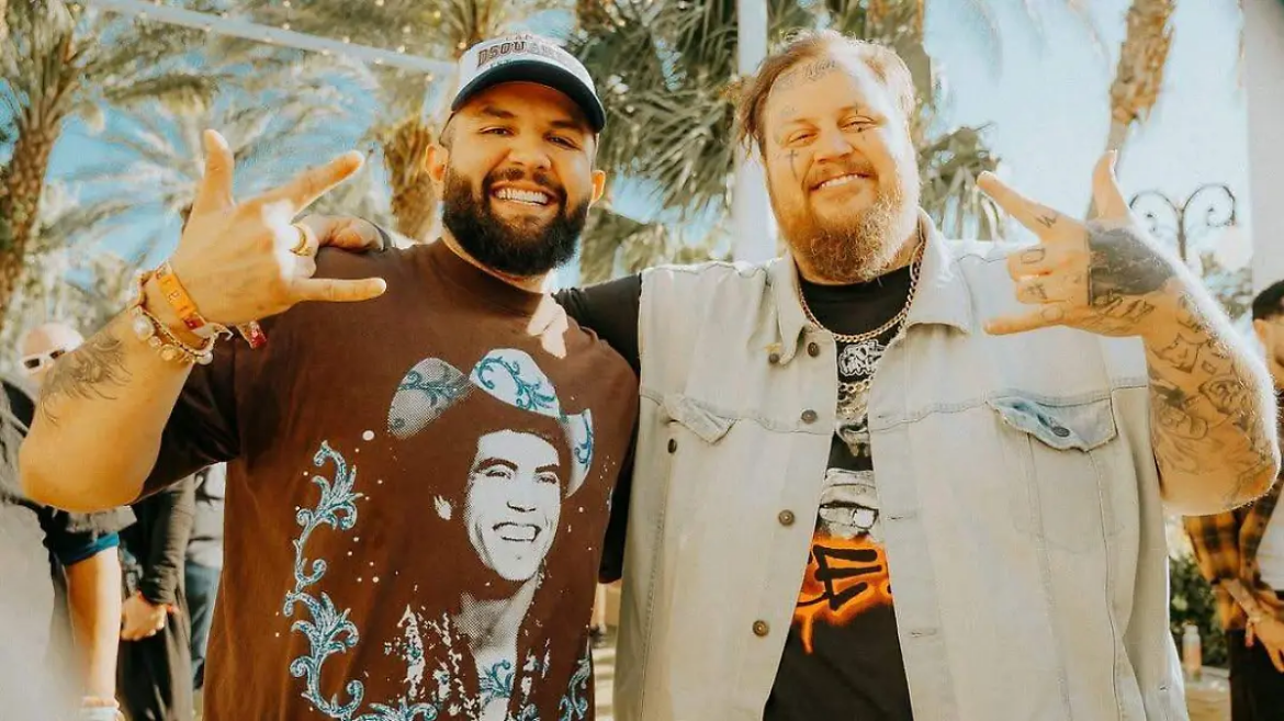 Carín León lanza himno mundialista junto a Jelly Roll