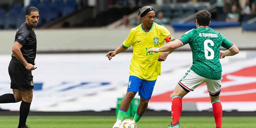 México vence a Brasil en el Partido de Leyendas con goles de Peralta