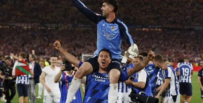 Real Sociedad gana la Copa del Rey en penales ante el Atlético de Madrid