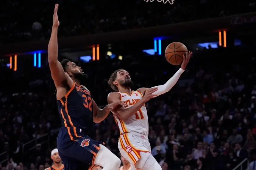 Los Hawks toman ventaja ante los Knicks en playoffs