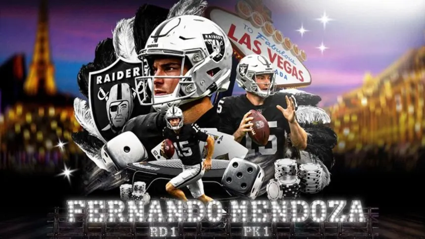 Fernando Mendoza llega por la puerta grande a los Raiders