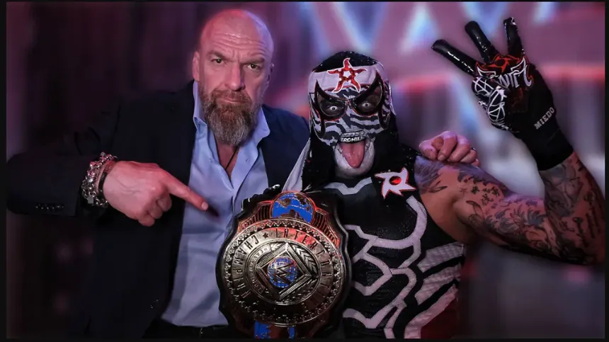 Penta convive con la selección mexicana y presume su campeonato de la WWE
