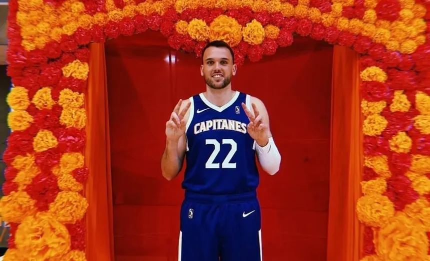 Felipe Haase de Capitanes CDMX mantiene vivo el sueño de llegar a la NBA
