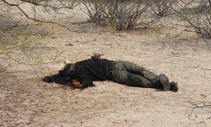 Hallan Buscadoras cuerpo de joven desaparecido en el ejido Mesa del Seri