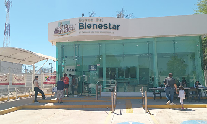 Disponibles cajeros de bancos Bienestar