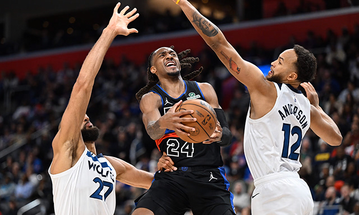 Detroit luce en casa y vence a Timberwolves