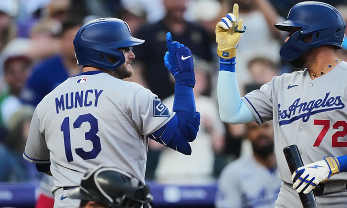 Apalea Dodgers a Rockies de Colorado