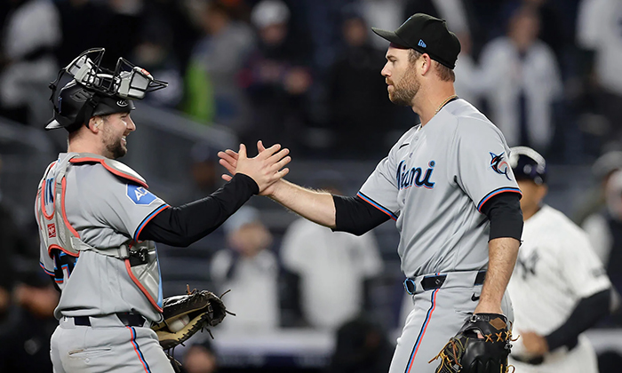 Marlines sorprenden y derrotan a Yanquis