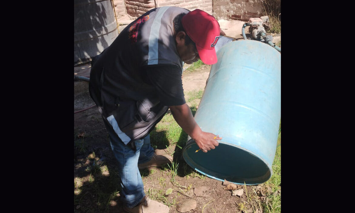 Refuerza Salud acciones contra el dengue
