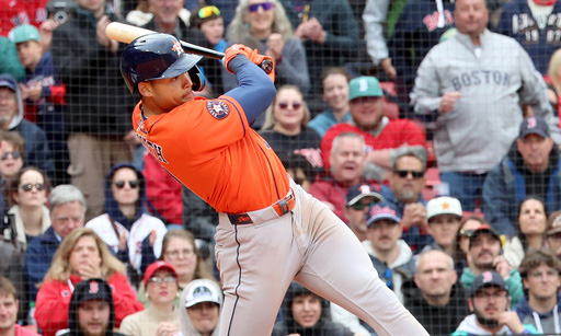 Astros dominan a Medias Rojas por 3-1; se quedan con la serie