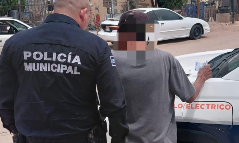 Sorprenden a sujeto buscado por un atraco en la colonia Jacinto López