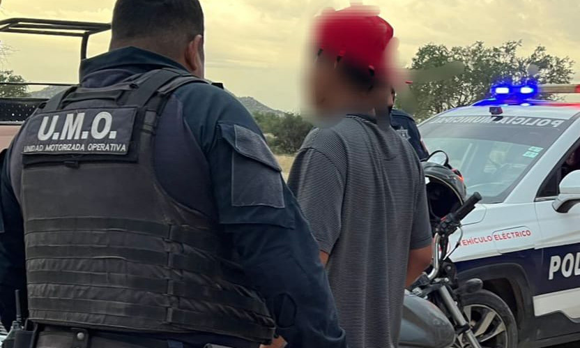 Sorprenden a presunto “tirador” de droga en el fraccionamiento Pueblitos