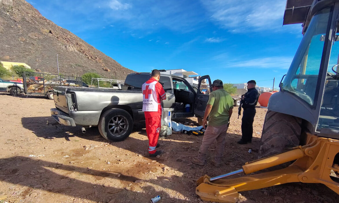 Muere operador de retroexcavadora en San Carlos