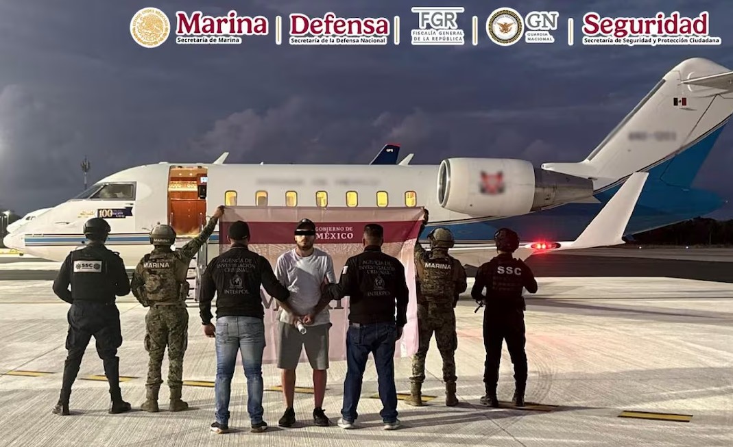 Cae en Cancún presunto operador logístico de grupo criminal internacional buscado por Canadá
