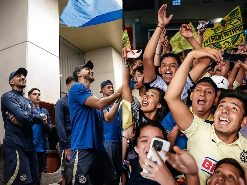 Aficionados rojiblancos llevan serenata a las Chivas previo a la semifinal en la capital