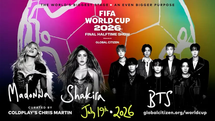 Shakira, Madonna y BTS encabezarán el espectáculo musical de la final del Mundial